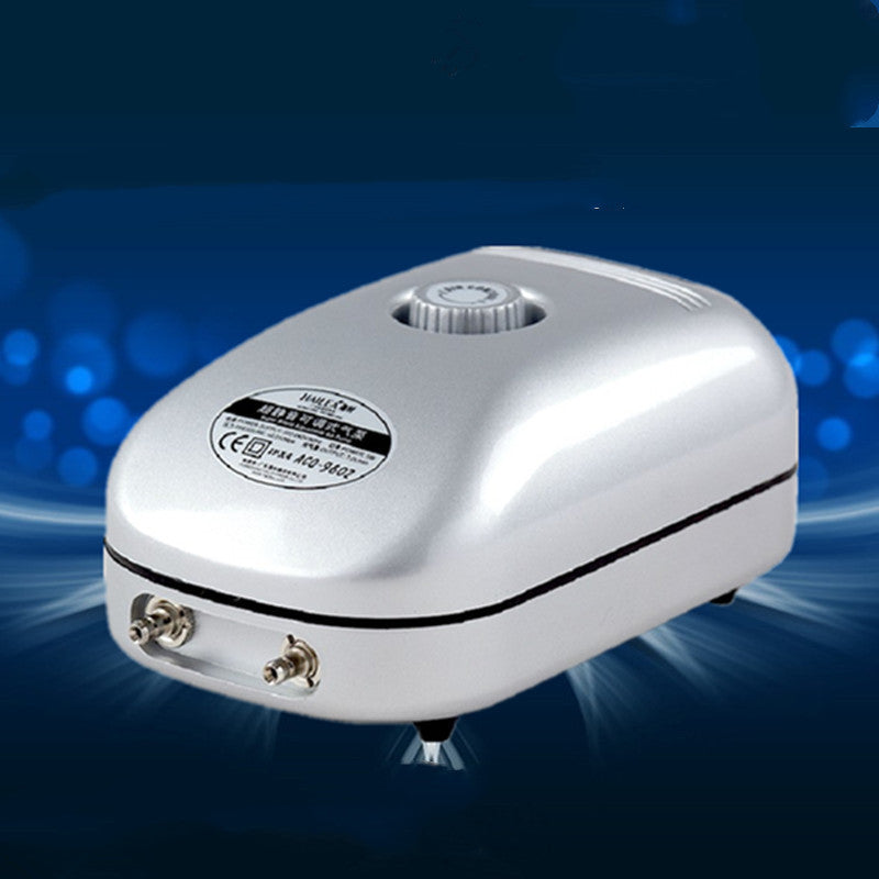Experience the Ultimate in Aquatic Comfort with the Ultra-Quiet Air Double Head Fish Tank Oxygen Pump